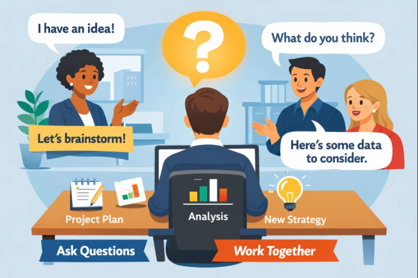 asking the right questions in finance career