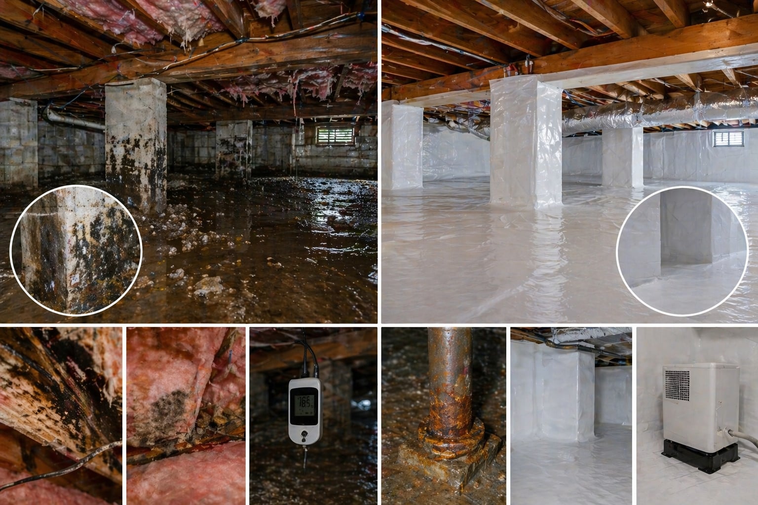 What Happens If You Don’t Encapsulate Your Crawlspace in a Humid Climate?