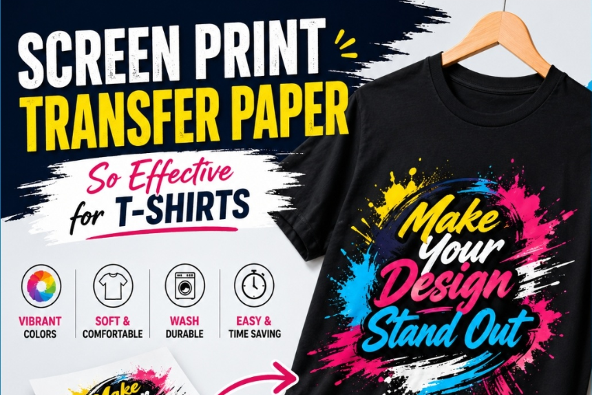 screen print transfer paper