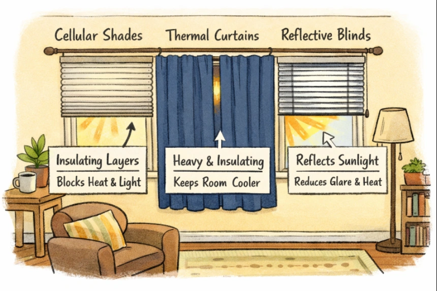 energy efficient window coverings