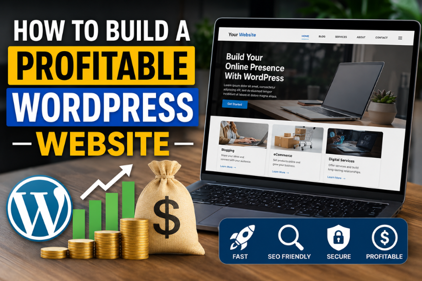 how to build a profitable WordPress website