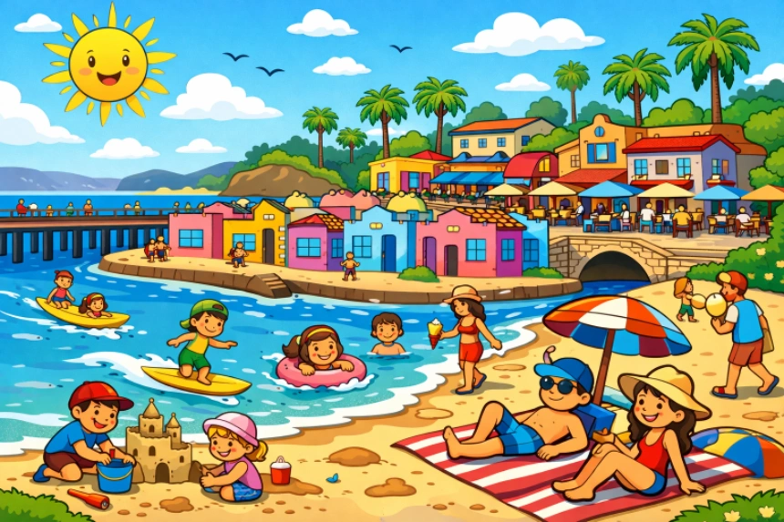 Capitola: Urban Comfort Coastal Serenity