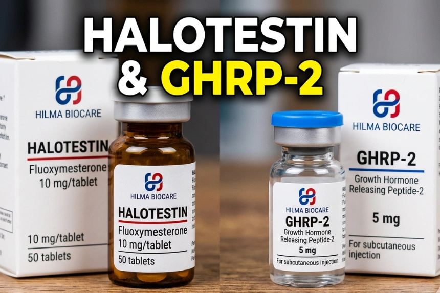 Halotestin Hilma Biocare and GHRP-2 Hilma Biocare