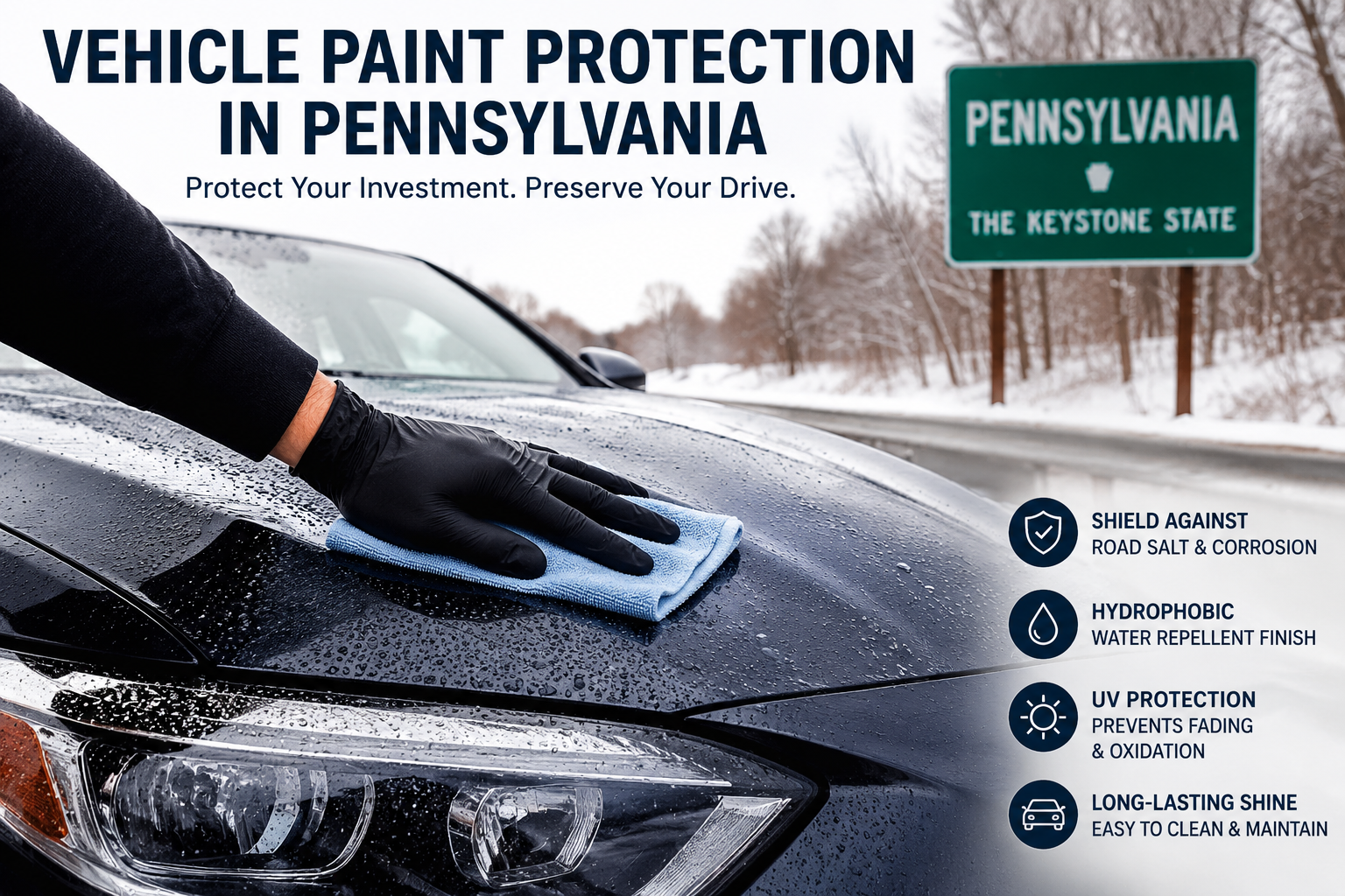 Vehicle Paint Protection in Pennsylvania