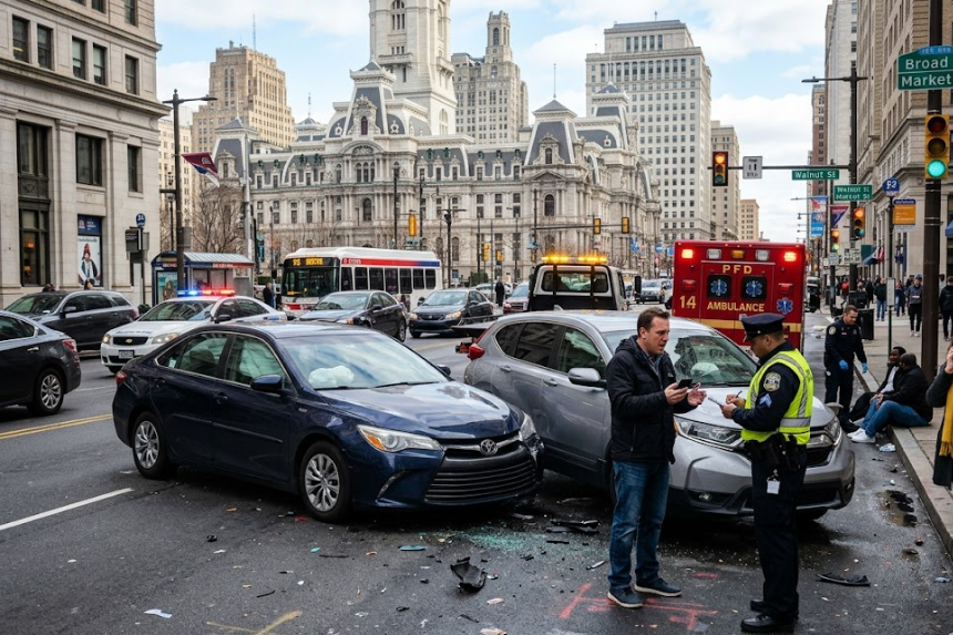 Car accident mistakes Philadelphia
