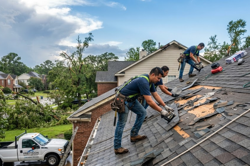 Storm Damage Roof Repair