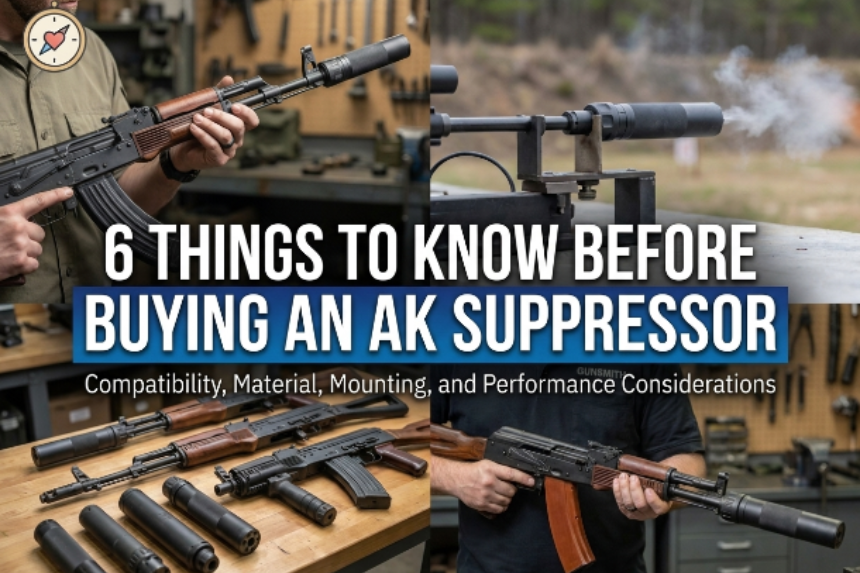 6 Things to Know Before Buying an AK Suppressor