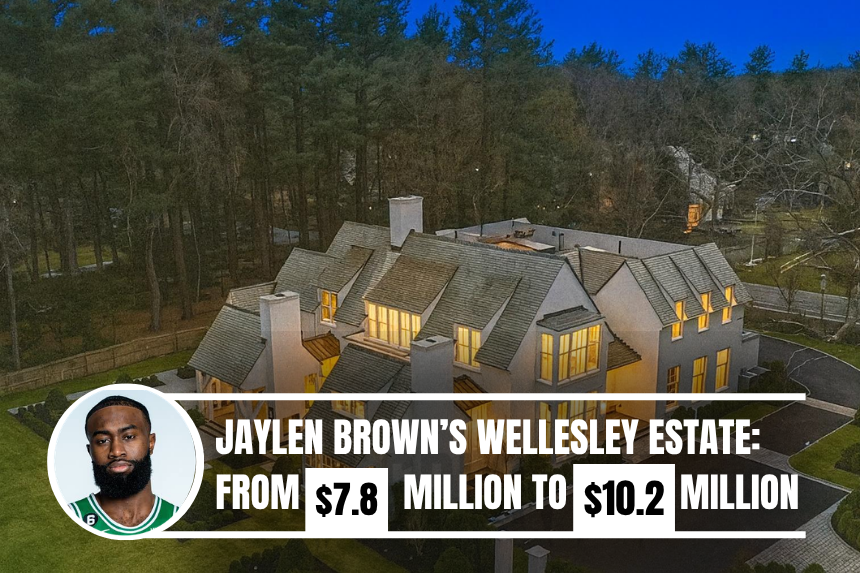 Jaylen Brown's $10.2 Million Wellesley Estate