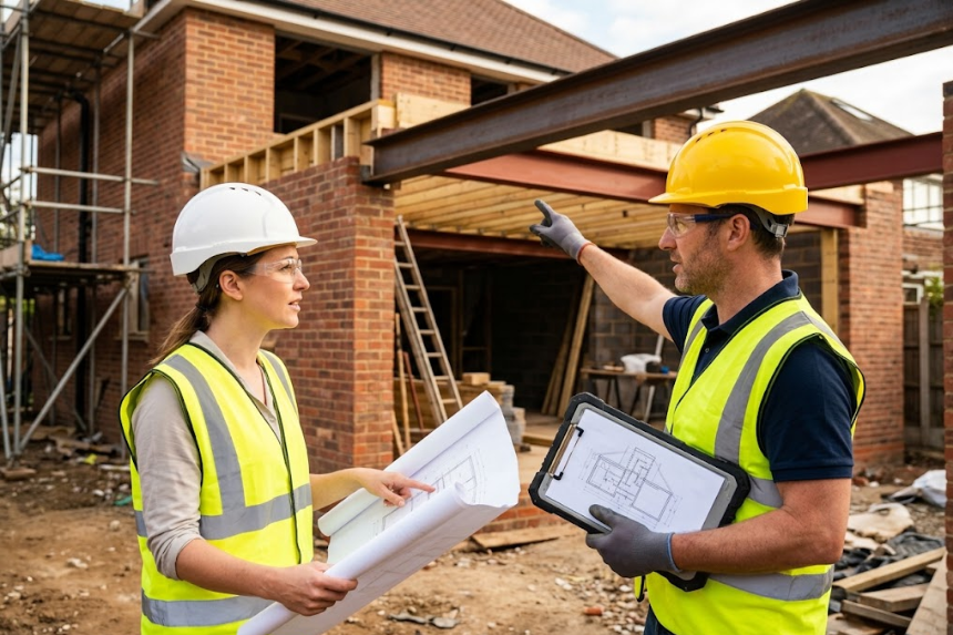 The Architect and Engineer Roles in an Extension
