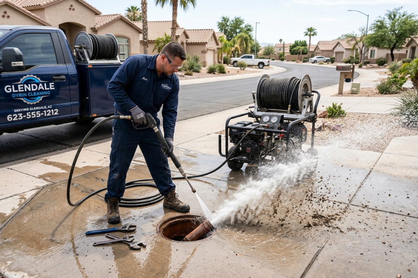Glendale Drain Cleaning: How Hydro Jetting Works