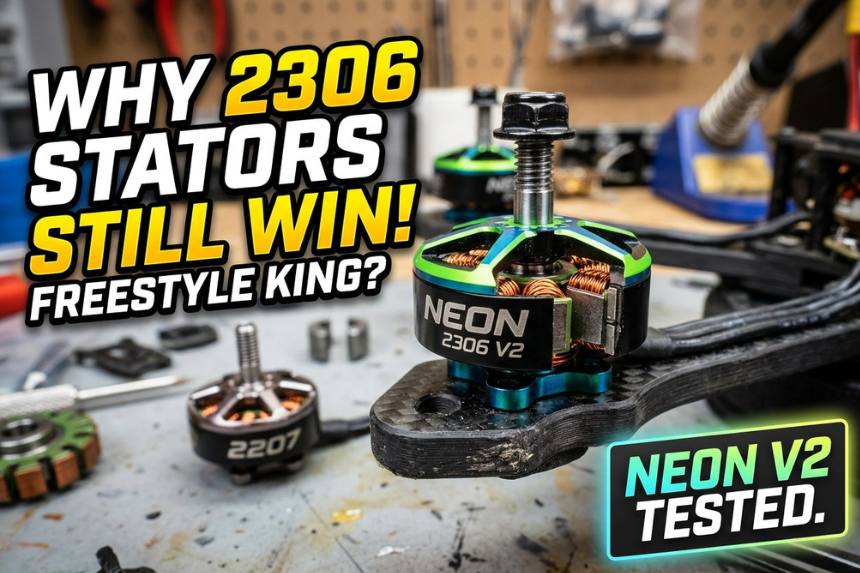 Why 2306 Stators Still Win for Freestyle (Neon 2306 V2 Tested)
